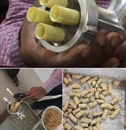 Development of manual food pelleting equipment
