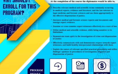 Diploma in Forensic Medicine & Science (For Legal Professionals)