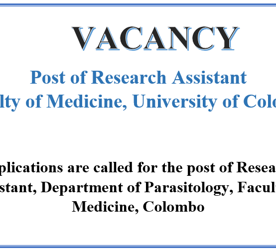 Post of Research Assistant