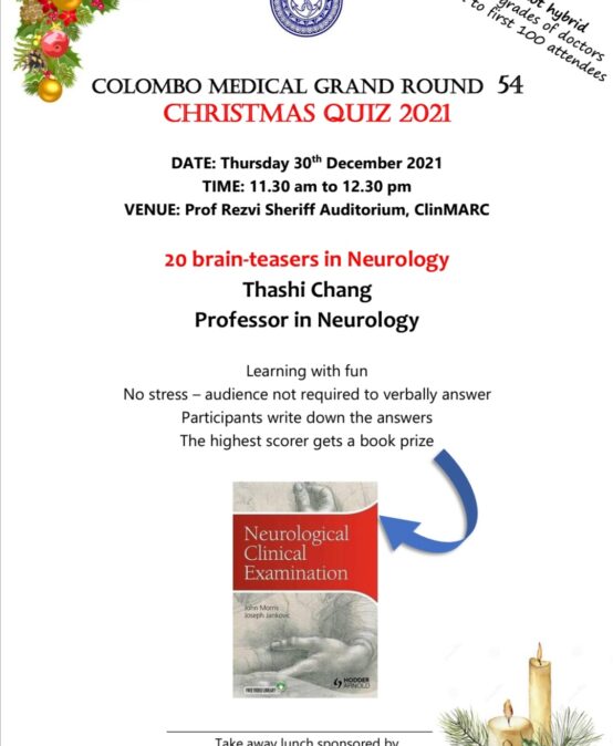 Colombo medical GRAND ROUND 54