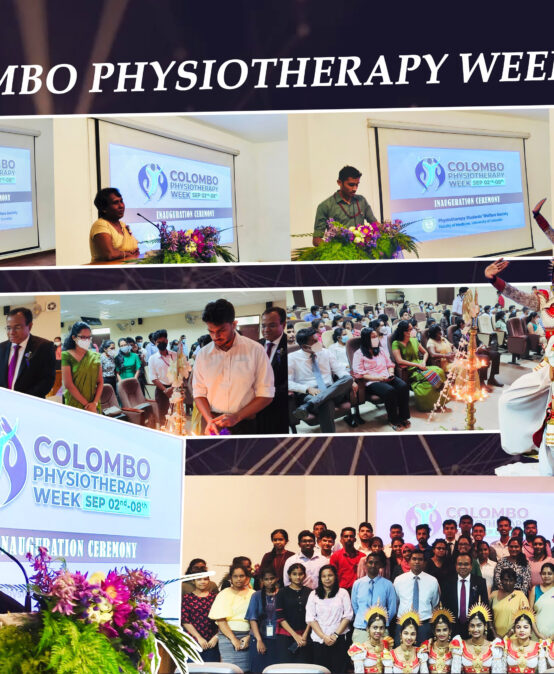 Colombo Physiotherapy Week 2022