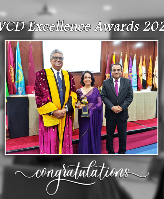 PROF N.D. KARUNAWEERA WINS CVCD AWARD 2020 FOR THE MOST OUTSTANDING SENIOR RESEARCHER IN HEALTH SCIENCES