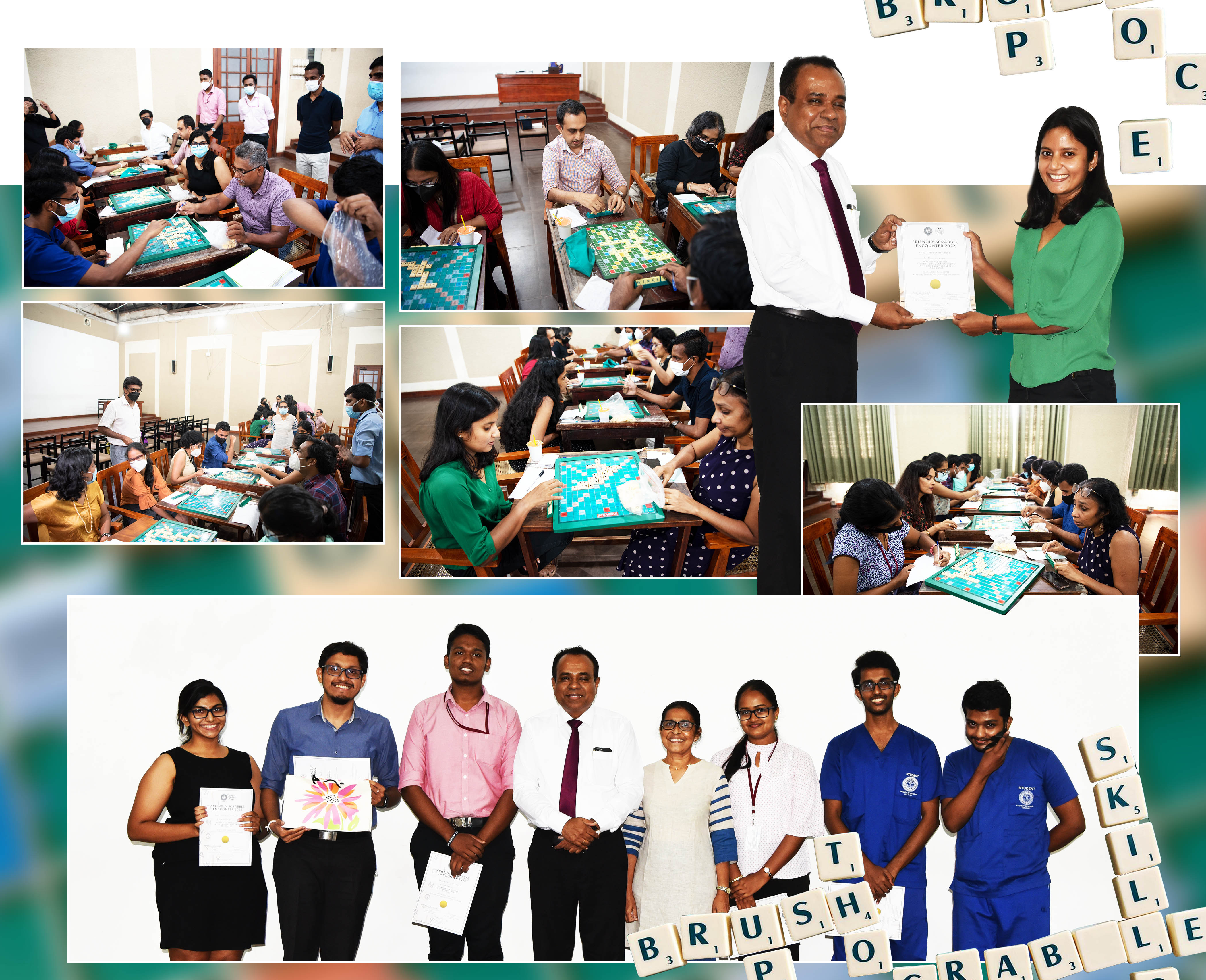 Inaugural Academic staff & Students Friendly Scrabble Encounter 2022