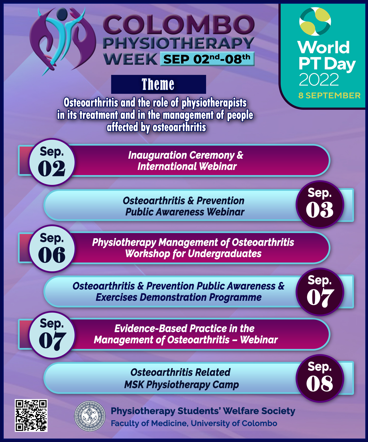 Colombo Physiotherapy Week 2022 FOM