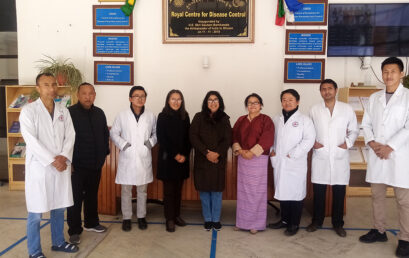 Training for Technical Officers from Bhutan at the PDRU laboratory on molecular identification of leishmaniasis