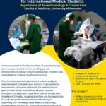 Electives in Anaesthesiology of International Medical Students