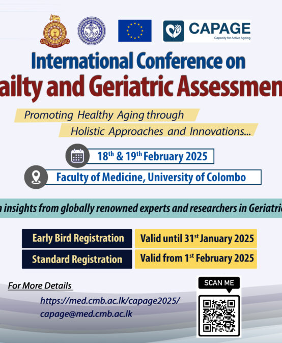 International Conference on Frailty and Geriatrics Assessments 2025