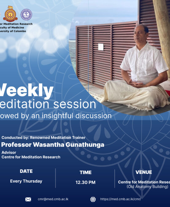 Weekly meditation session – CMR