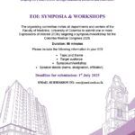 Expression of Interest: Symposia and Workshops