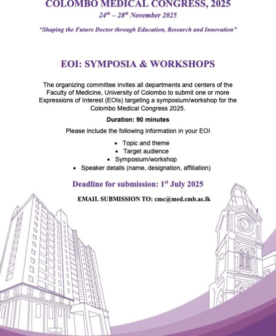 Expression of Interest: Symposia and Workshops