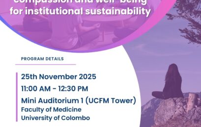 Mindful Workplaces Cultivating presence, compassion and well-being for institutional sustainability – CMC 2025