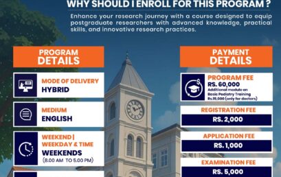 Calling Applications for Certificate Course in Wound Care & Limb Salvage – 2026 (1st Intake)