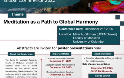 Call for Abstracts – World Meditation Day Global Conference 2025