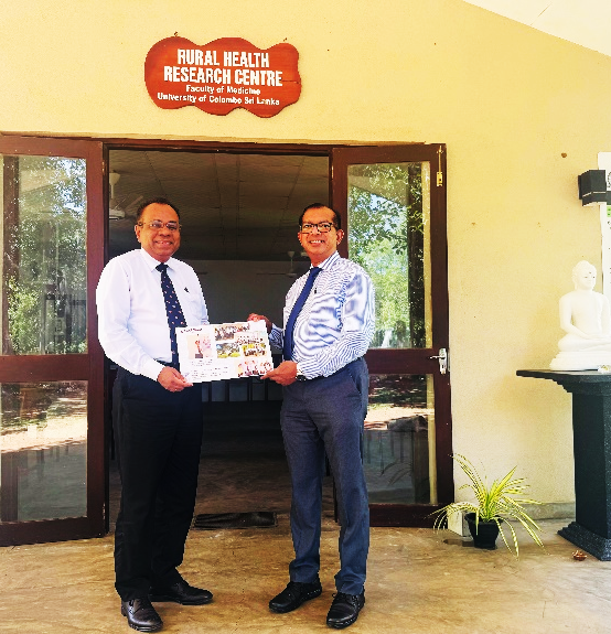 Honoring Leadership: Prof. Dissanayake’s Last Visit as Dean