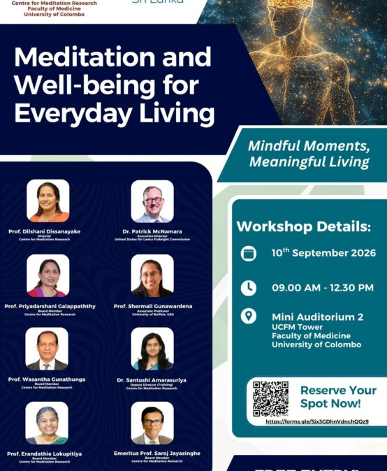 Meditation and Well-being for Everyday Living – 10th September 2026