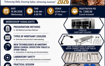 WORKSHOP ON CADAVER HANDLING, DISSECTION SAFETY & LABORATORY MAINTENANCE