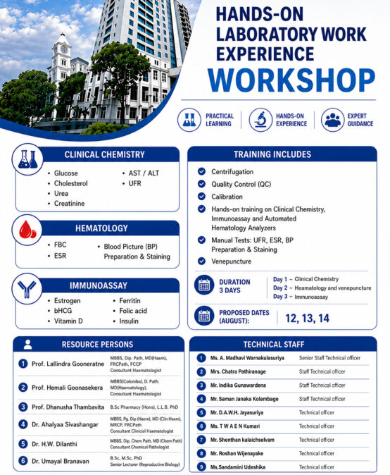 Hands-on Laboratory Work Experience Workshop