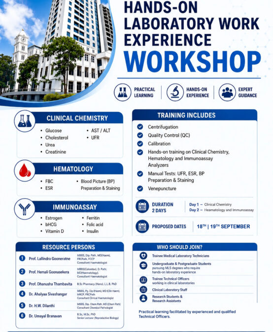 Hands-On Laboratory Work Experience Workshop 2026