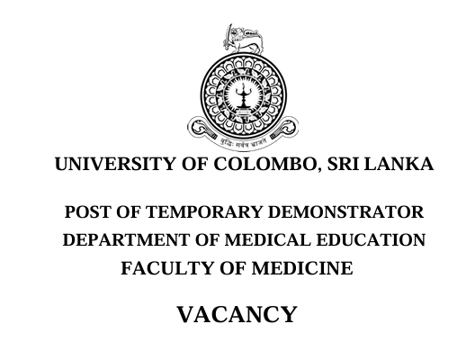 TEMPORARY DEMONSTRATOR_MEDICAL EDUCATION